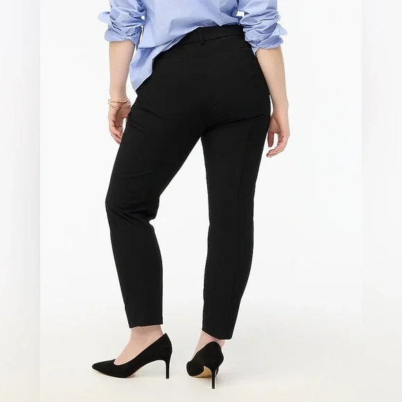 NWT / jcrew factory Slim Cropped Ruby Pant In Stretch Twill / B003 - Picture 4 of 9
